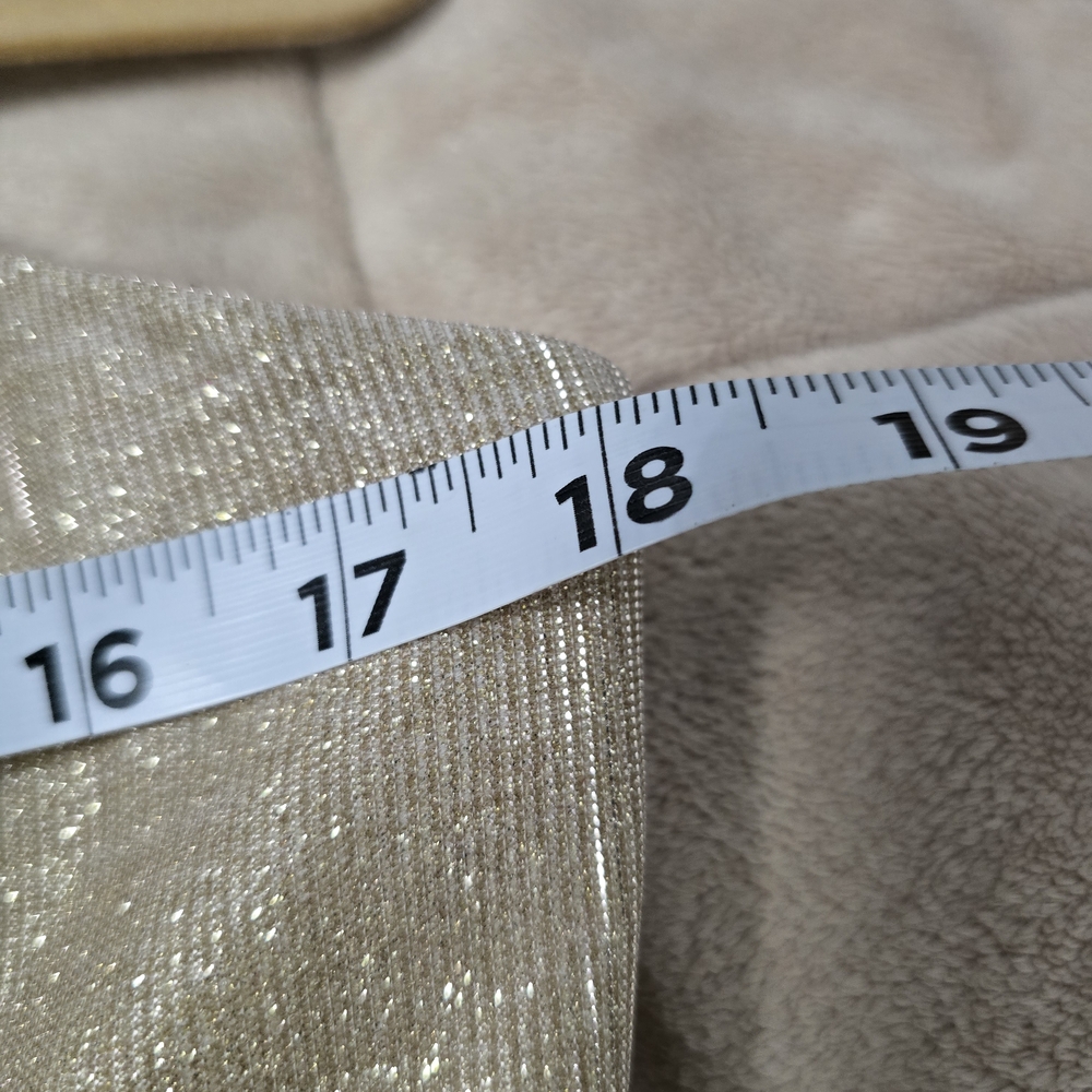 Elegant Gold Mini Dress - Picture 5 of 7